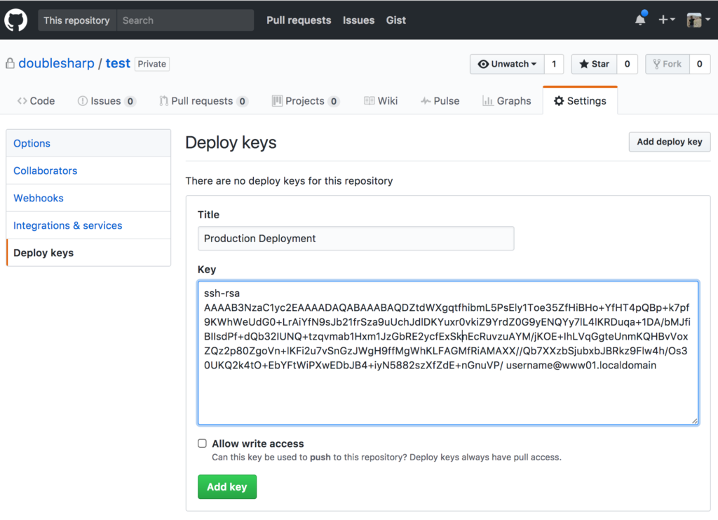 how to find git ssh key